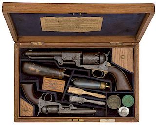 Composite London Cased Colt Dragoon and 1849 Pocket 