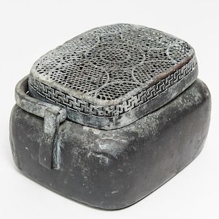 Chinese or Japanese Lead Hand / Foot Warmer