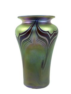 Donald Carlson Art Glass Vase