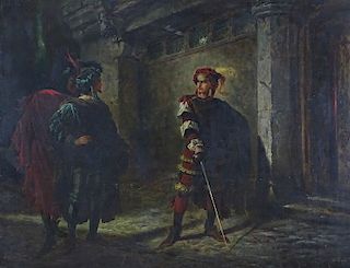 Alphonse Marie de Neuville Original Oil Painting