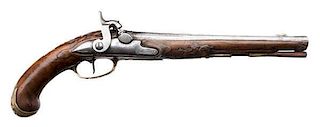 Southern German or Carlsbadian Flintlock Pistol 