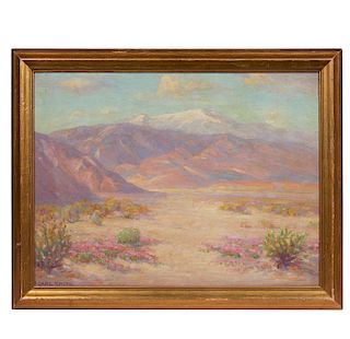 Painting, Frederick Carl Smith (1868-1955), "Colorado Desert"