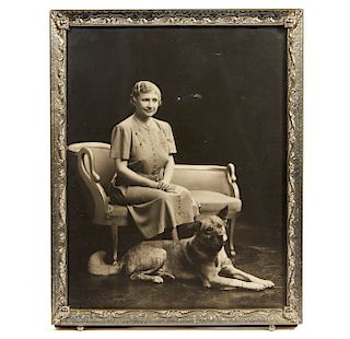 Helen Keller Signed Photograph