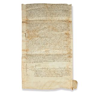 Florentine Legal Document circa 1500