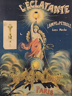 A 19TH C. FRENCH ADVERTISING POSTER