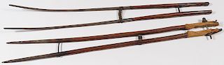 A PAIR OF TIBETAN MUSKET RESTS