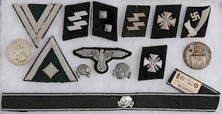 GERMAN WWII SS RELATED INSIGNIA