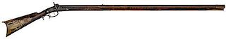 Pennsylvania Percussion Rifle Attributed to Samuel Pennabecker, Lancaster Co. 