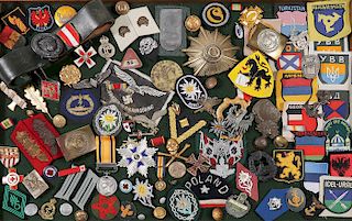 OVER 100 GERMAN AND OTHER INSIGNIA