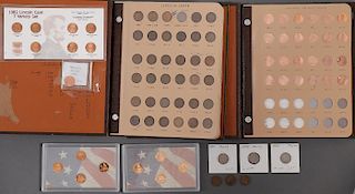 A LOT OF OVER 300 U.S. PENNY SPECIMENS