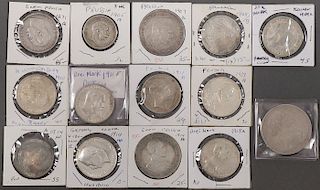 14 GERMAN & PRUSSIAN SILVER PIECES
