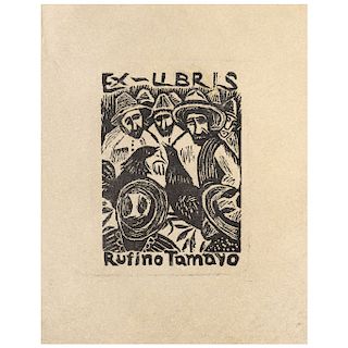 RUFINO TAMAYO, Ex Libris, 1928. 