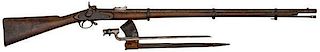 British Enfield M-1858 Tower Musket and Bayonet 
