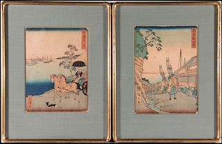 HIROSHIGE II Woodbock prints