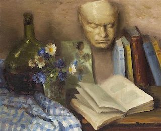 Marcel Dyf, (French, 1899-1985), Still Life with Mask