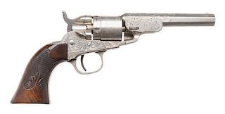 Factory Engraved Colt Pocket Model Navy Conversion Revolver 