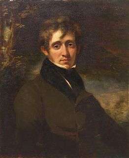 John Opie, (British, 1761-1807), Portrait of a Man, Said to be the Poet Thomas Moore