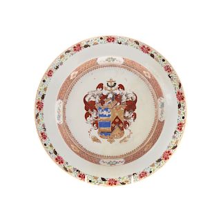 Chinese Export Armorial Charger