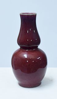 18th C. Song du bouef double ground vase