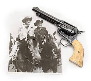 Colt U.S. Artillery Single Action Army Used During the Filming of “The Range Rider” 