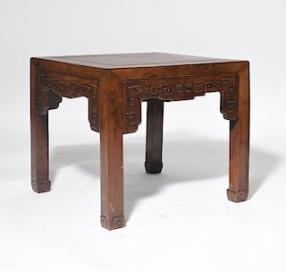 19th C. or earlier carved Chinese stand