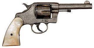 Factory Engraved Colt DA Model 1894 
