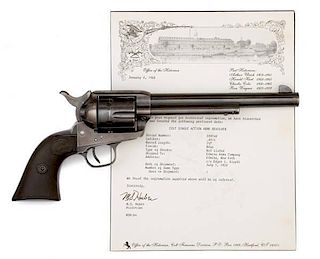 **Colt Single Action Army First Generation Revolver 