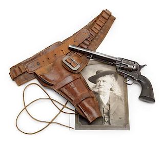 Colt Single Action Army Revolver, Property of Major John Burke, Associate of William F. “Buffalo Bill” Cody 