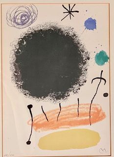 Joan Miro Lithograph