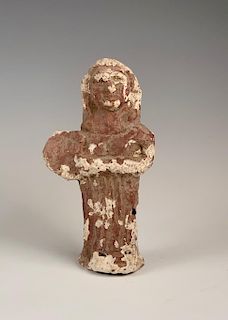 Ancient Clay Figure of a Servant