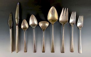 Reed and Barton Dimension Pattern Sterling Flatware