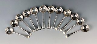 Sterling Silver Spoons, Sheffield, Dated 1837