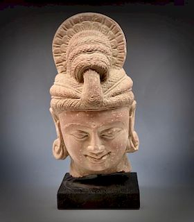 Indian Buddha Head