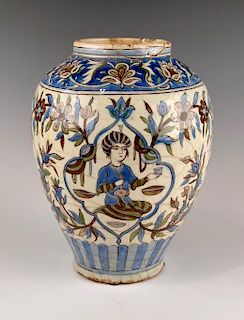 Persian Faience Vase