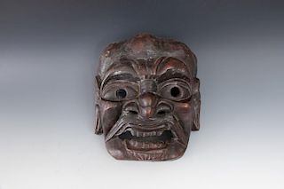 Tibetan or Nepalese Elder Mask