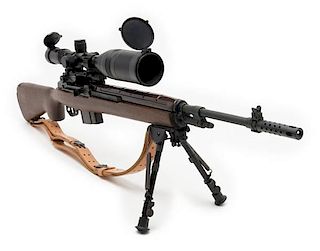**Desirable Springfield M-1A Super Match Model Semi-Auto Rifle 