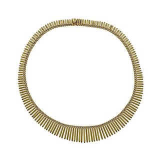 18k Gold Italian Necklace 