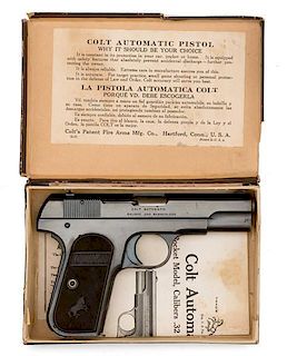 **Colt Model 1908 Pistol in the Original Box 