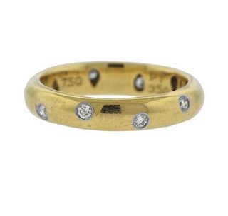 Tiffany &amp; Co Etoile Platinum 18k Gold Diamond Ring