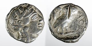 Greek Attic Silver Tetradrachm - 16.9 grams
