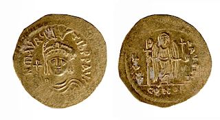 Byzantine Gold Maurice Tiberius Solidus - 4.4 g