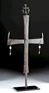 Published Byzantine Copper-Iron Processional Cross