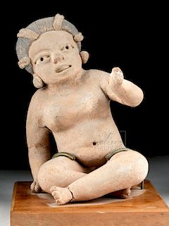 Xochipala Pottery Seated Female Figure