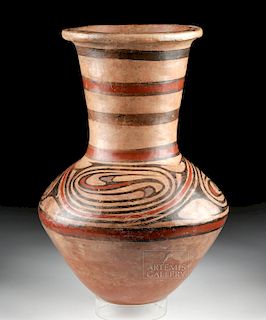 Cocle Polychrome Vase w/ Intricate Motifs