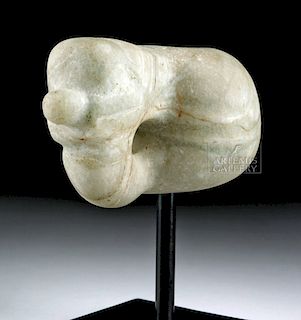 Costa Rican Stone Mace Head w/ Bird