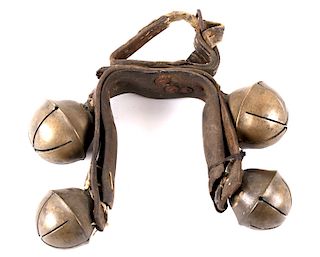 Montana Antique Brass Sleigh Bells