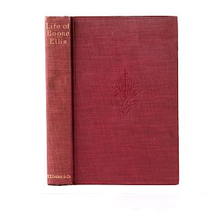 The Life of Boone by Edward Ellis copyrighted 1884