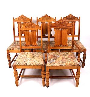 Angelus Furniture Chair Set from the Voss Inn