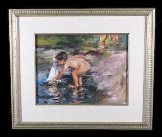 Terry Mimnaugh Signed Original Oil Painting