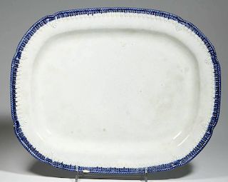 WELSH SWANSEA POTTERY PEARLWARE CAMBRIAN PLATTER